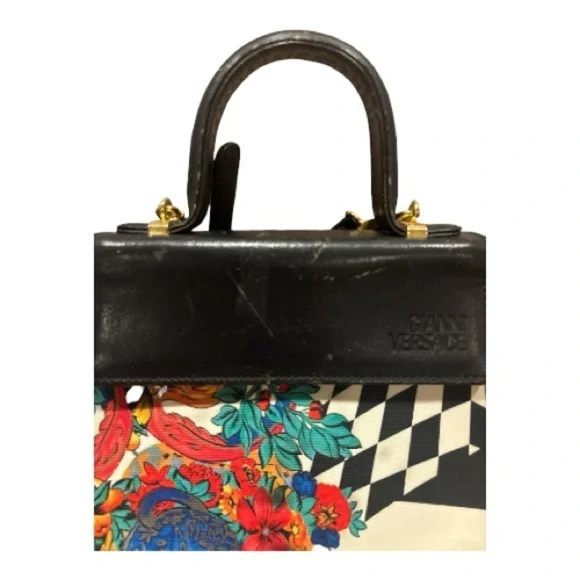 Gianni Versace Mini Top Handle/Crossbody Bag – 1990s - Picture 3 of 9